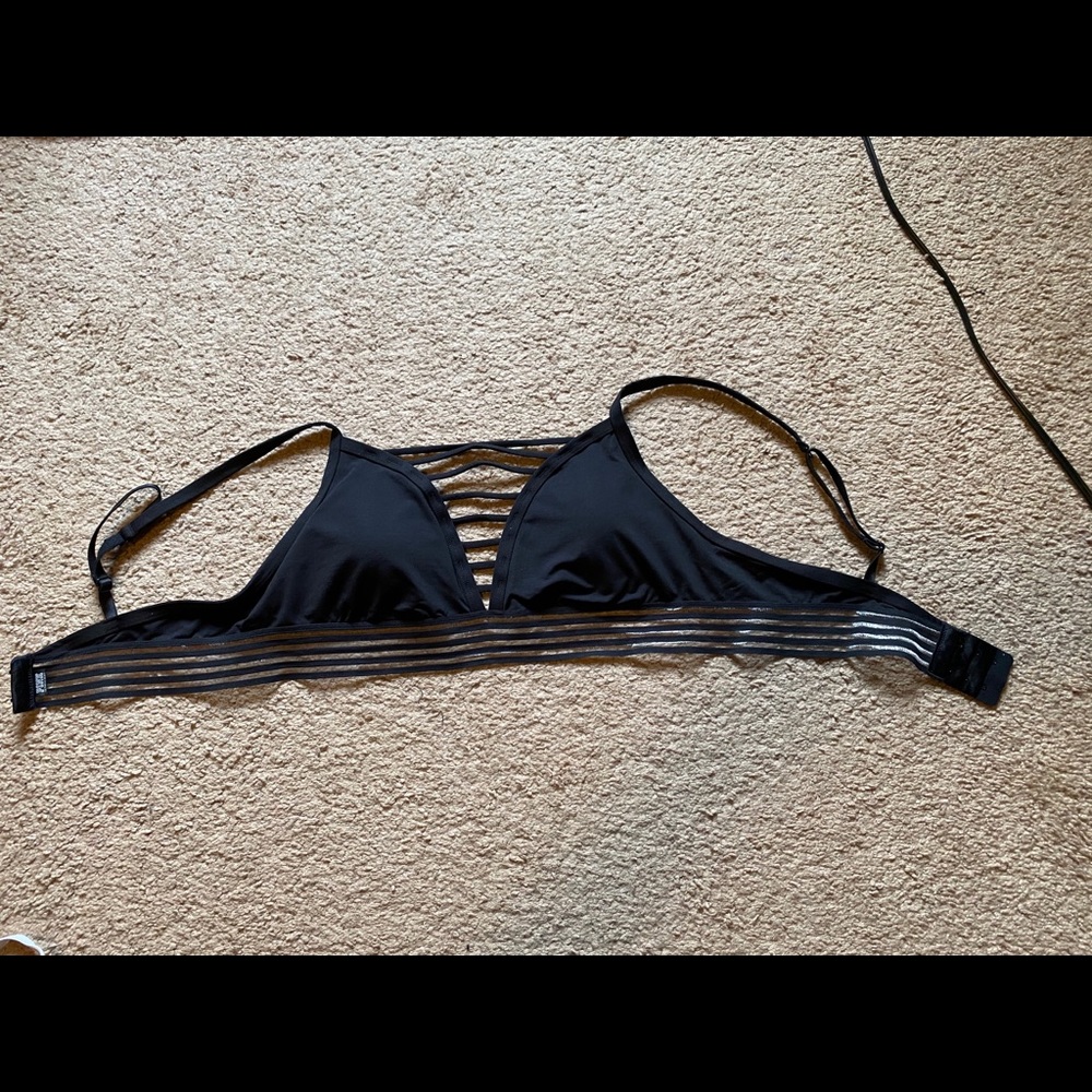 Pink Victorias Secret sports bra